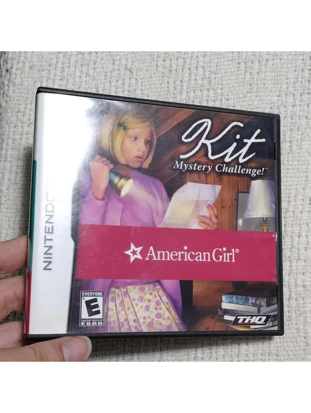 Nintendo DS American Girl Kit Mystery Challenge Game With Instructions Mystery